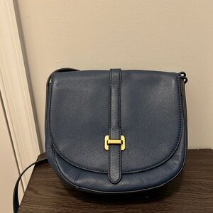 Fossil Outlet Emery Crossbody Bag in Blue